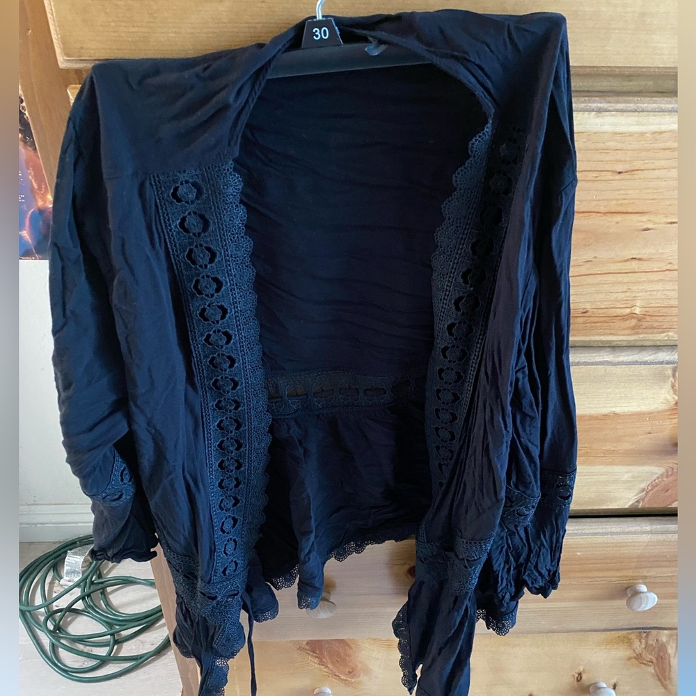 Black outerwear
